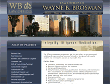 Tablet Screenshot of brosmanlaw.com